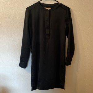 Banana Republic Heritage Collection long sleeve faux silk dress size 0